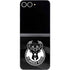 NBA Milwaukee Bucks Animal Print Black Galaxy Z Flip6 Skin